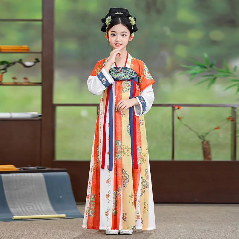 Baby Girl Boy Hanfu Dress Set Stage Outfit Tops Skirt Suit Traditional Chinese Clothing Cosplay Children Ancient Costume Kids
Baby Girl Boy Hanfu Dress Set Stage Outfit Tops Skirt Suit Traditional Chinese Clothing Cosplay Children Ancient Costume Kids