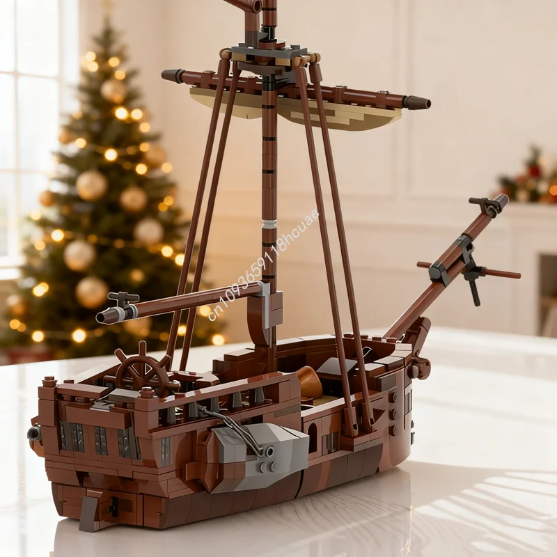910pcs MOC TPS Dying Gull Pirates The Caribbean Model Building Blocks Construction Toy Creative Idea Brick Christmas Gift Kids
910pcs MOC TPS Dying Gull Pirates The Caribbean Model Building Blocks Construction Toy Creative Idea Brick Christmas Gift Kids