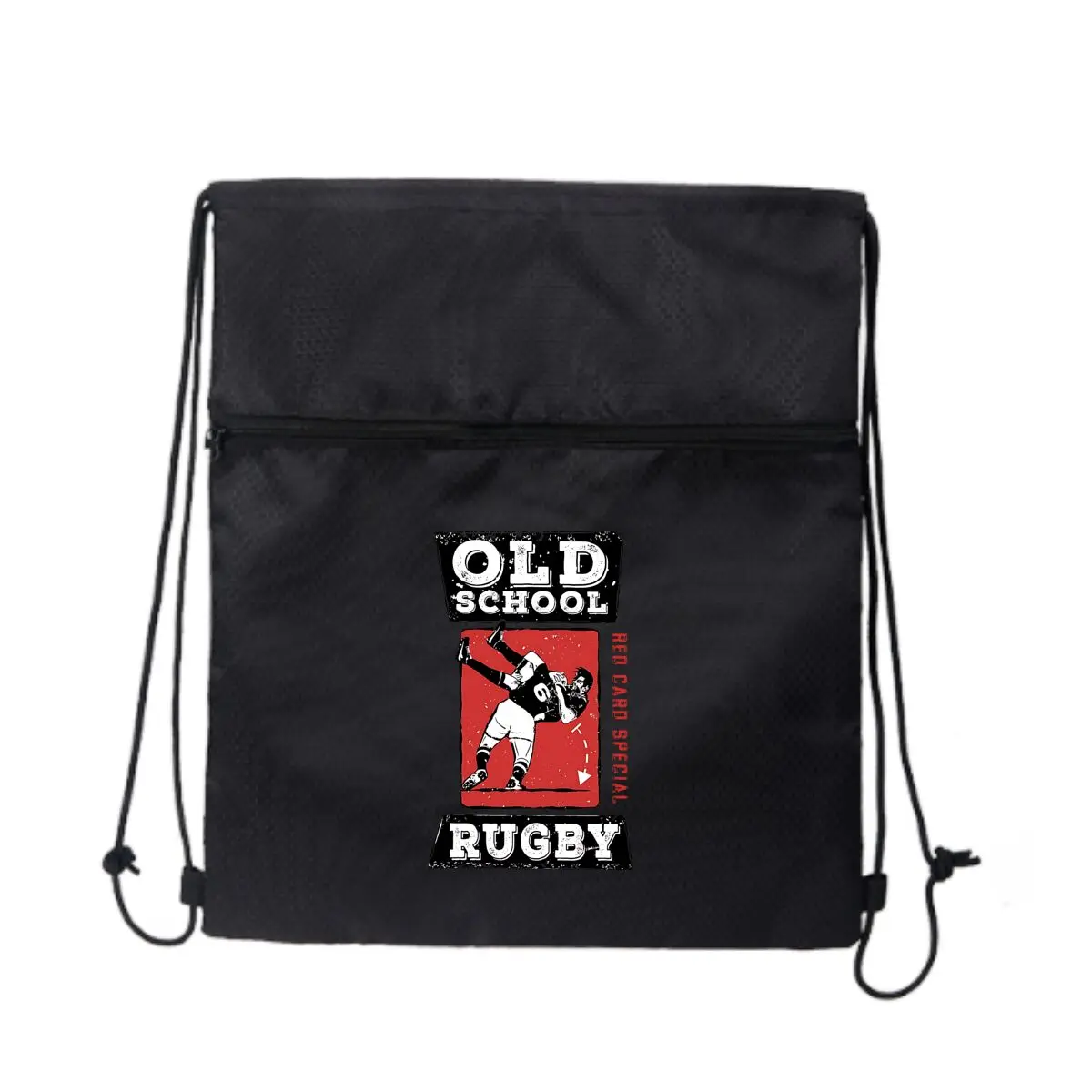 Old School Rugby Retro — тематический, регби, спортивный арт-дизайн. Черный повседневный рюкзак на молнии на шнурке: повседневное использование для мужчин и женщин.
Old School Rugby Retro — тематический, регби, спортивный арт-дизайн. Черный повседневный рюкзак на молнии на шнурке: повседневное использование для мужчин и женщин.