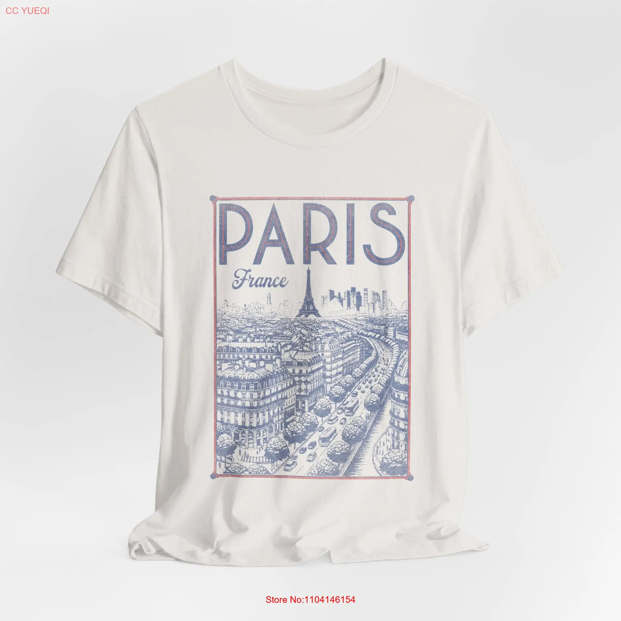 Винтажная футболка Paris retro France Travel for Her Him Euerope City art с длинными или короткими рукавами
Винтажная футболка Paris retro France Travel for Her Him Euerope City art с длинными или короткими рукавами