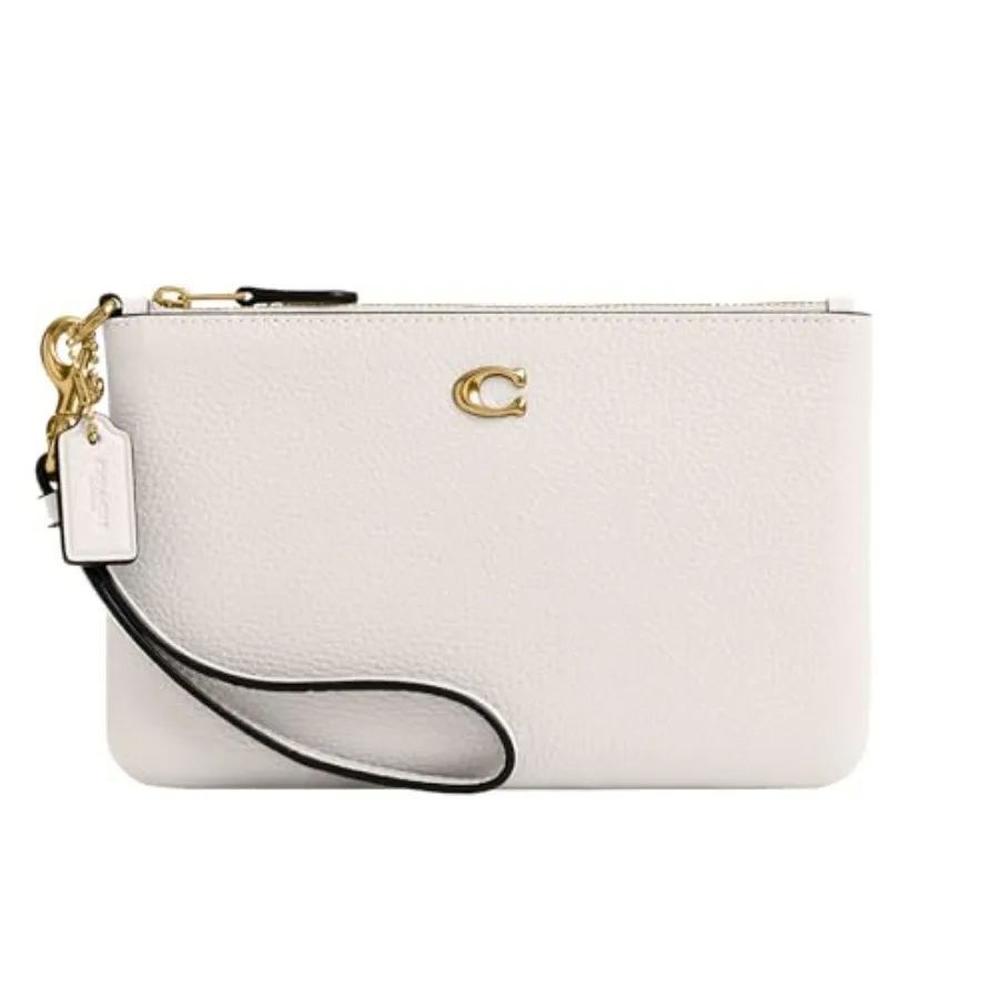 Essential Small Wristlet for daily use, premium vegan leather, classic black, ultra-lightweight and compact design
Essential Small Wristlet for daily use, premium vegan leather, classic black, ultra-lightweight and compact design