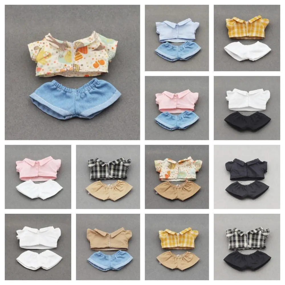 Doll DIY Clothing Toy 17cm Cotton Doll's Clothes Accessories Shirt Pants Set Plush Dolls Clothes
Doll DIY Clothing Toy 17cm Cotton Doll's Clothes Accessories Shirt Pants Set Plush Dolls Clothes
