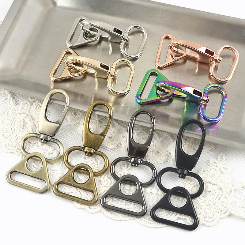 5/10Sets 20-38mm Bag Strap Swivel Lobster Buckle Metal Hook Buckles Triangle Slider Key Ring DIY Webbing Adjuster Accessories
5/10Sets 20-38mm Bag Strap Swivel Lobster Buckle Metal Hook Buckles Triangle Slider Key Ring DIY Webbing Adjuster Accessories