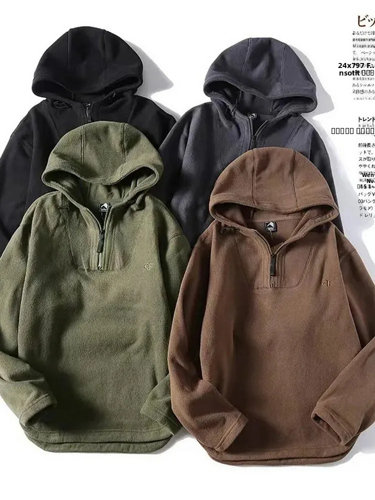 Мужская двусторонняя флисовая толстовка-куртка на молнии с воротником-стойкой, свободного кроя, повседневная, модная, осенне-зимняя, базовая
Мужская двусторонняя флисовая толстовка-куртка на молнии с воротником-стойкой, свободного кроя, повседневная, модная, осенне-зимняя, базовая