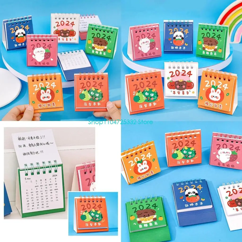 P5EA Portable Mini Cartoon Desk Calendar, 2024 Desk Standing Up Monthly Planner for School Table Decorations
P5EA Portable Mini Cartoon Desk Calendar, 2024 Desk Standing Up Monthly Planner for School Table Decorations
