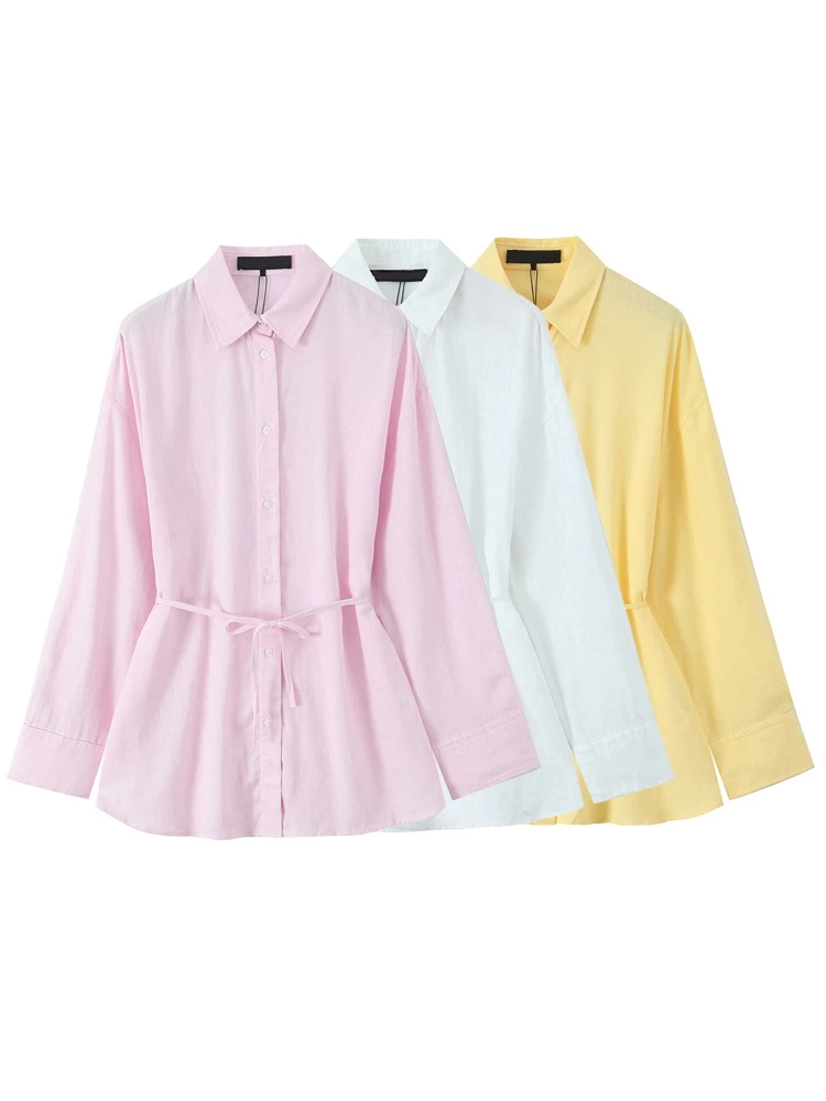 OUROPEAN ZTATION 2025 Spring Woman's Sophisticated Lace Coat Top Trendy Lady Turn-down Collar Long Sleeve Outerwear Thin Shirt
OUROPEAN ZTATION 2025 Spring Woman's Sophisticated Lace Coat Top Trendy Lady Turn-down Collar Long Sleeve Outerwear Thin Shirt