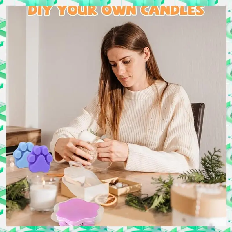 FIZP 100 PCS Wax Melt Molds Cat's Claw Shaped Wax Melt Clamshells Clear Empty Cube Tray Molds Forwickless Tarts Candles
FIZP 100 PCS Wax Melt Molds Cat's Claw Shaped Wax Melt Clamshells Clear Empty Cube Tray Molds Forwickless Tarts Candles