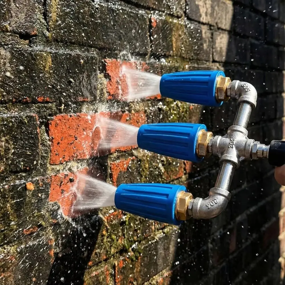 Насадки для мойки высокого давления с вращением на 360 градусов, быстроразъемное соединение 1/4 дюйма, многофункциональная турбо-насадка, мощный распылитель 4000 PSI
Насадки для мойки высокого давления с вращением на 360 градусов, быстроразъемное соединение 1/4 дюйма, многофункциональная турбо-насадка, мощный распылитель 4000 PSI