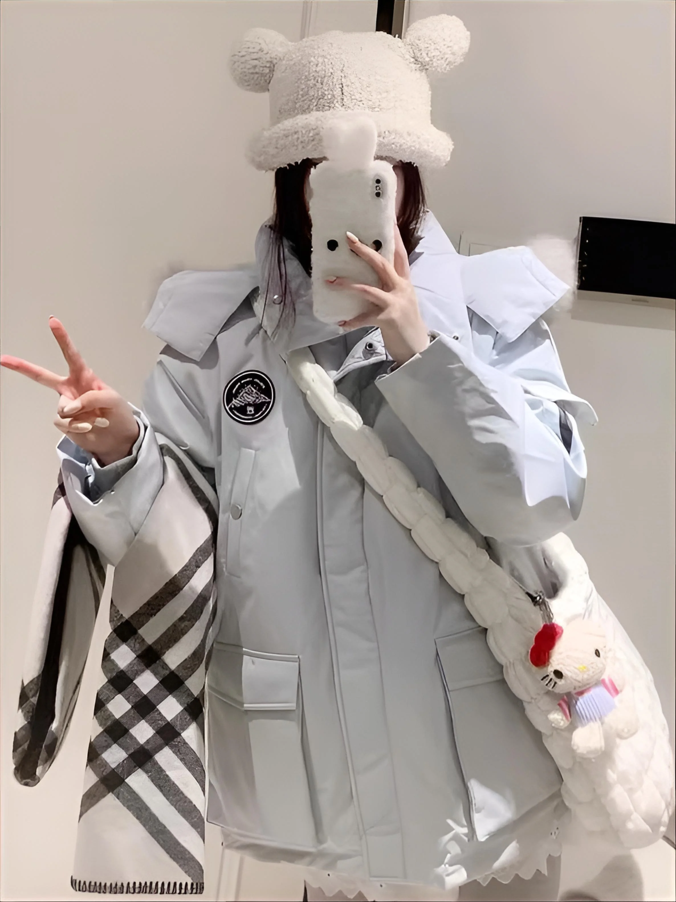 Parkas Teenagers Womens Winter Fur Insulated Hooded Flocking Lapel Plaid Laced Studded Natural Warmth Wrap Trendy Slim-Fitting
Parkas Teenagers Womens Winter Fur Insulated Hooded Flocking Lapel Plaid Laced Studded Natural Warmth Wrap Trendy Slim-Fitting