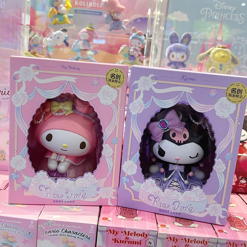 Sanrio оригинальный 15 см Kuromi Kawaii настольное украшение Mymelody розы фестиваль серия мультфильм модель комнаты украшение девочка сердце подарок
Sanrio оригинальный 15 см Kuromi Kawaii настольное украшение Mymelody розы фестиваль серия мультфильм модель комнаты украшение девочка сердце подарок