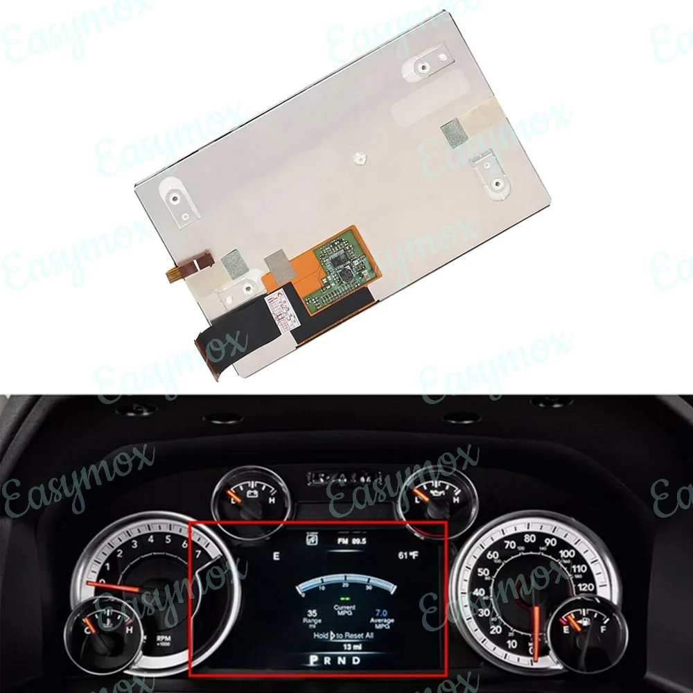 P56045644AF 7inch LCD Display Screen DJ070NA02B for Dodge Ram 1500 2500 3500 2013 -2019 Instrument Panel Repair P56045644AH
P56045644AF 7inch LCD Display Screen DJ070NA02B for Dodge Ram 1500 2500 3500 2013 -2019 Instrument Panel Repair P56045644AH
