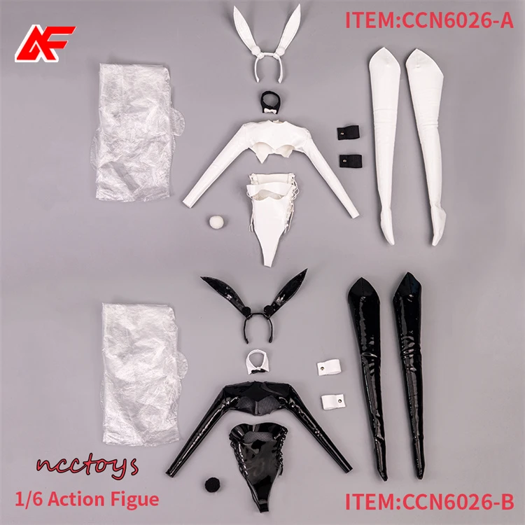 ncctoys CCN6026 1/6 Scale Bunny Girl Clothing Tight Bodysuit Stockings Fit For 12'' TBL PH JO Female Action Figure Body Dolls
ncctoys CCN6026 1/6 Scale Bunny Girl Clothing Tight Bodysuit Stockings Fit For 12'' TBL PH JO Female Action Figure Body Dolls