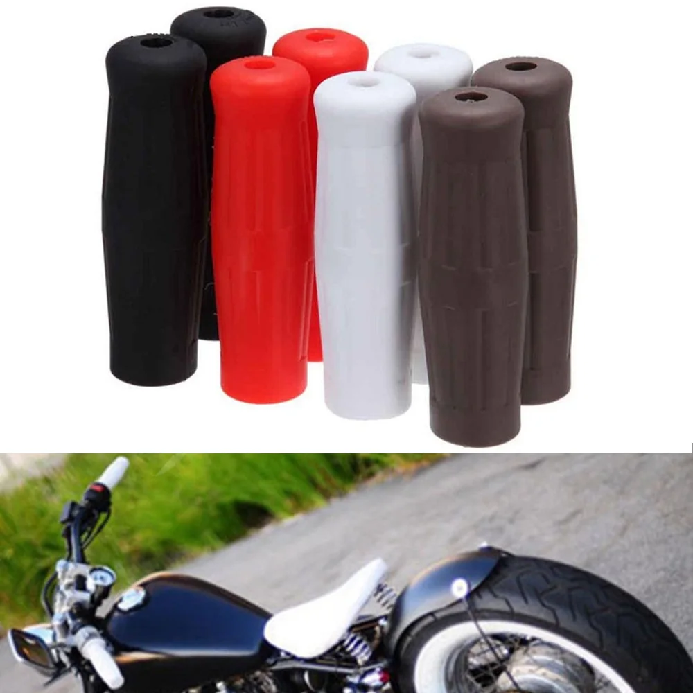 7/8" 22mm Motorcycle Universal Rubber Vintage Handlebar Hand Grips For Harley Honda Suzuki BMW Ducati Yamaha Kawasaki Aprilla
7/8" 22mm Motorcycle Universal Rubber Vintage Handlebar Hand Grips For Harley Honda Suzuki BMW Ducati Yamaha Kawasaki Aprilla