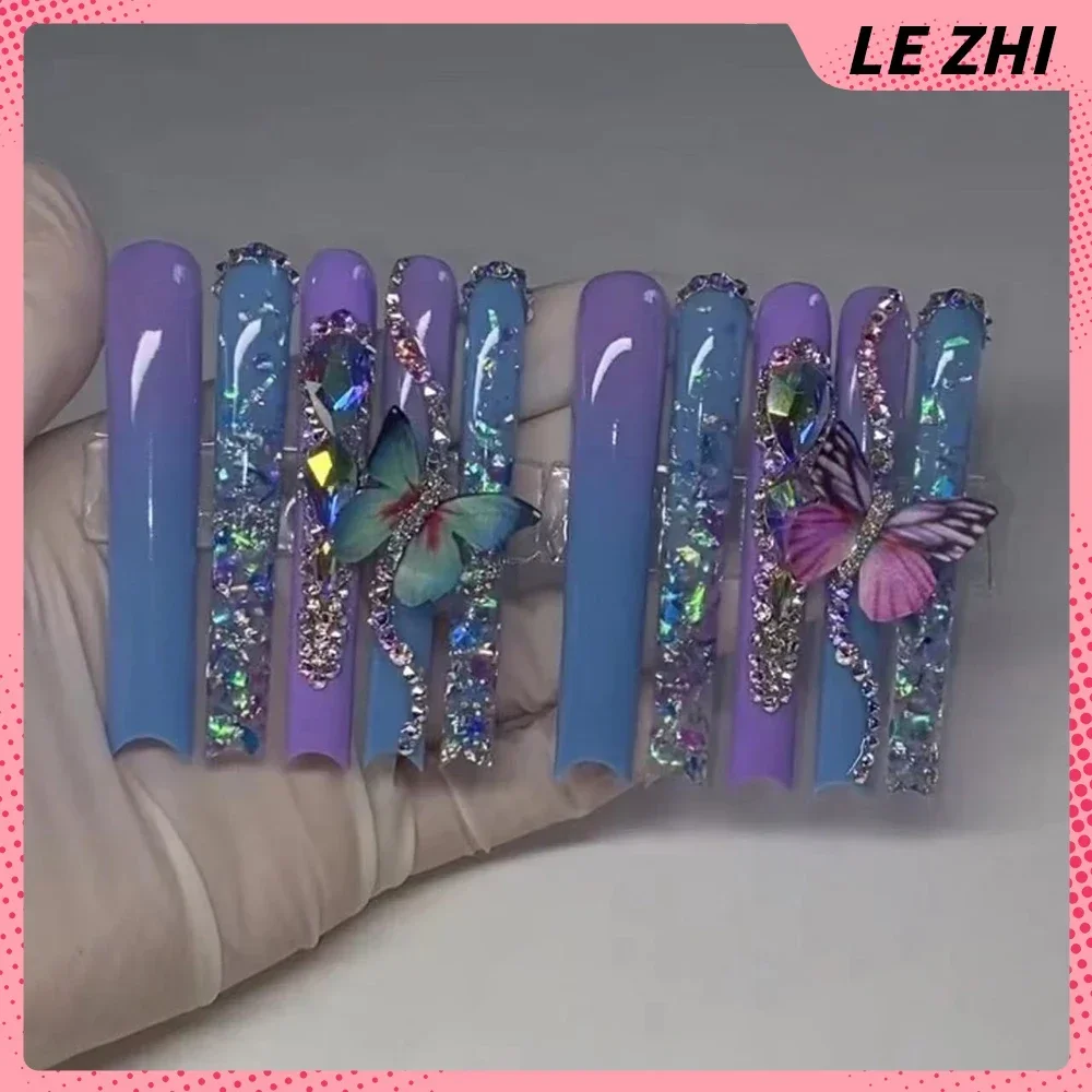 Xxxl Extra Long Quadrate Nail Art Butterfly Angel Diamond Coffin Stiletto False Nails Customizable Nail Party Stickers
Xxxl Extra Long Quadrate Nail Art Butterfly Angel Diamond Coffin Stiletto False Nails Customizable Nail Party Stickers