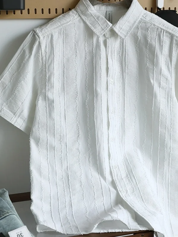 Japanese Sle Pure White ort Sve Men's irt Summer Breathable Casual Loose Tassel Trim Lightweight f Sve Top
Japanese Sle Pure White ort Sve Men's irt Summer Breathable Casual Loose Tassel Trim Lightweight f Sve Top