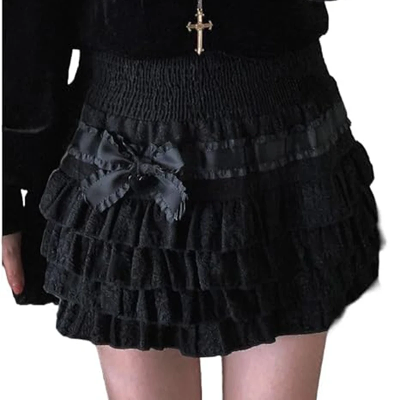 Y2K Ruffles Multi-layers A-line Skirt Kawaii Lolita Cake Mini Skirt Women Sweet Girls High Waist Pleated Skirt E-girl Streetwear
Y2K Ruffles Multi-layers A-line Skirt Kawaii Lolita Cake Mini Skirt Women Sweet Girls High Waist Pleated Skirt E-girl Streetwear