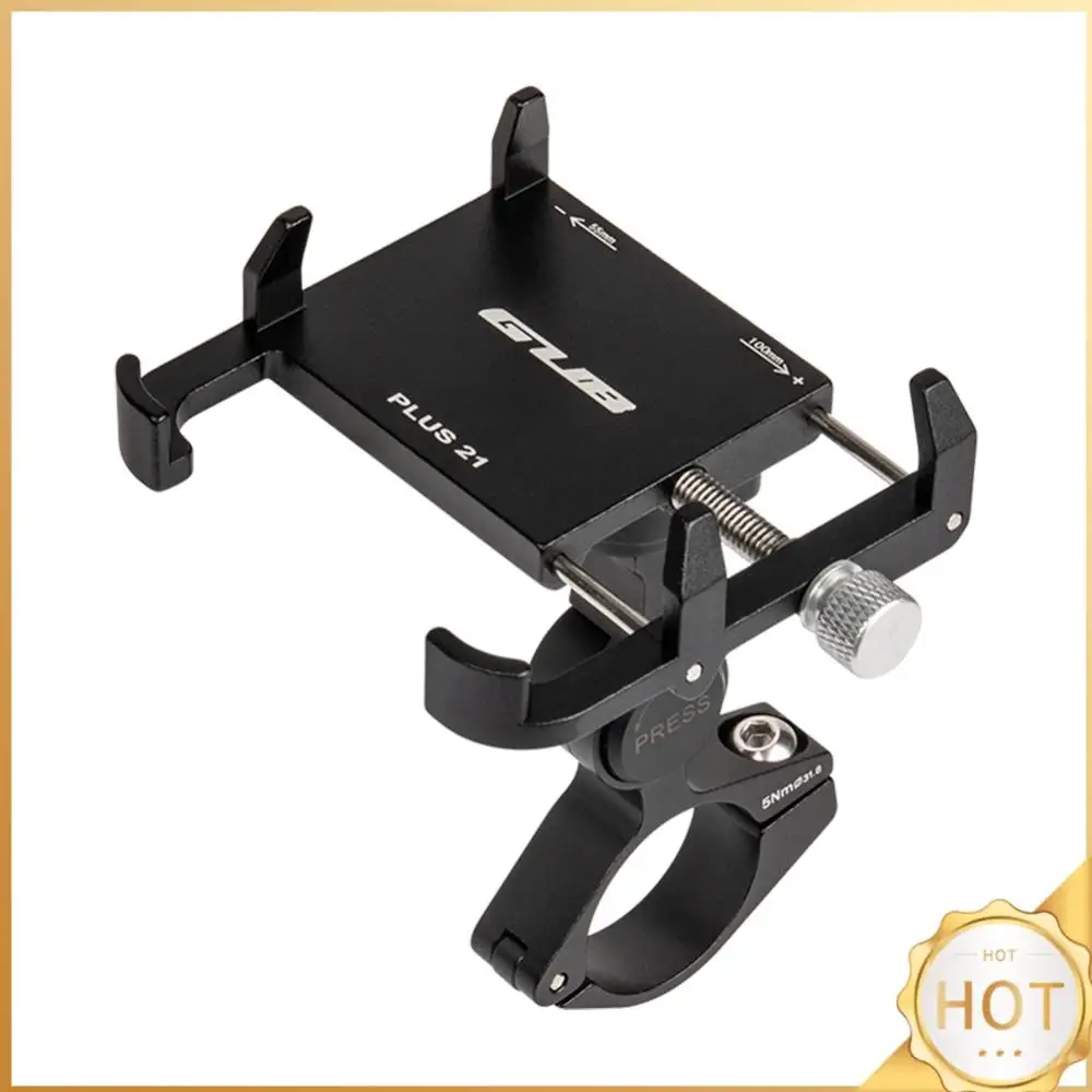 GUB PLUS 21 Motorcycle Bike Phone Holder Aluminum Alloy Bicycle Phone Stand Rotatable Adjustable for 22.2-31.8mm Handlebar
GUB PLUS 21 Motorcycle Bike Phone Holder Aluminum Alloy Bicycle Phone Stand Rotatable Adjustable for 22.2-31.8mm Handlebar