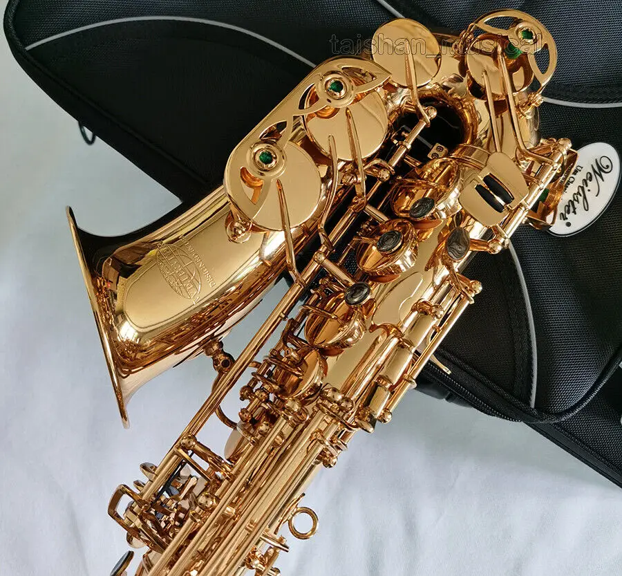 WAS-662 Профессиональный электрофоретический золотой альт-саксофон Eb 991, модель SAX
WAS-662 Профессиональный электрофоретический золотой альт-саксофон Eb 991, модель SAX
