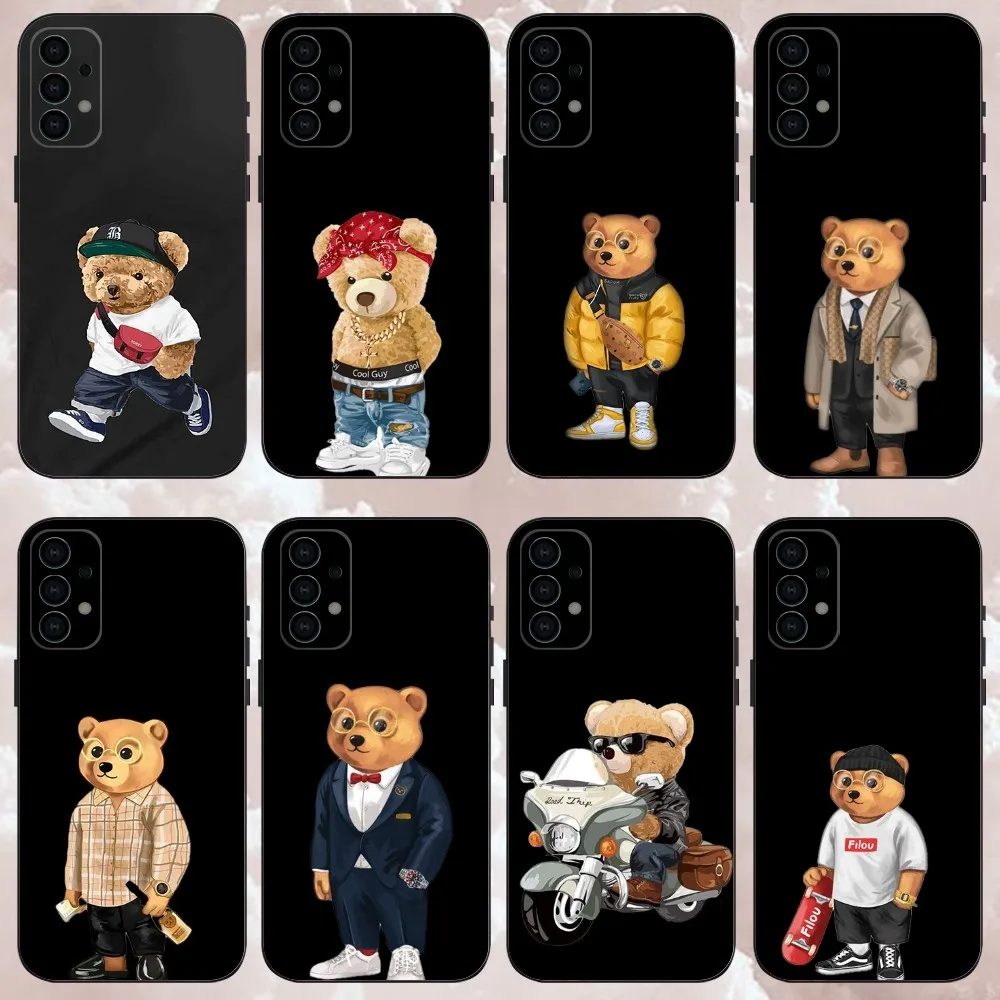 Fashion Baron F-Filou B-Bear Phone Case For Samsung Galaxy A13,A21s,A22,A31,A32,A52,A53,A71,A80,Soft Black Shell
Fashion Baron F-Filou B-Bear Phone Case For Samsung Galaxy A13,A21s,A22,A31,A32,A52,A53,A71,A80,Soft Black Shell