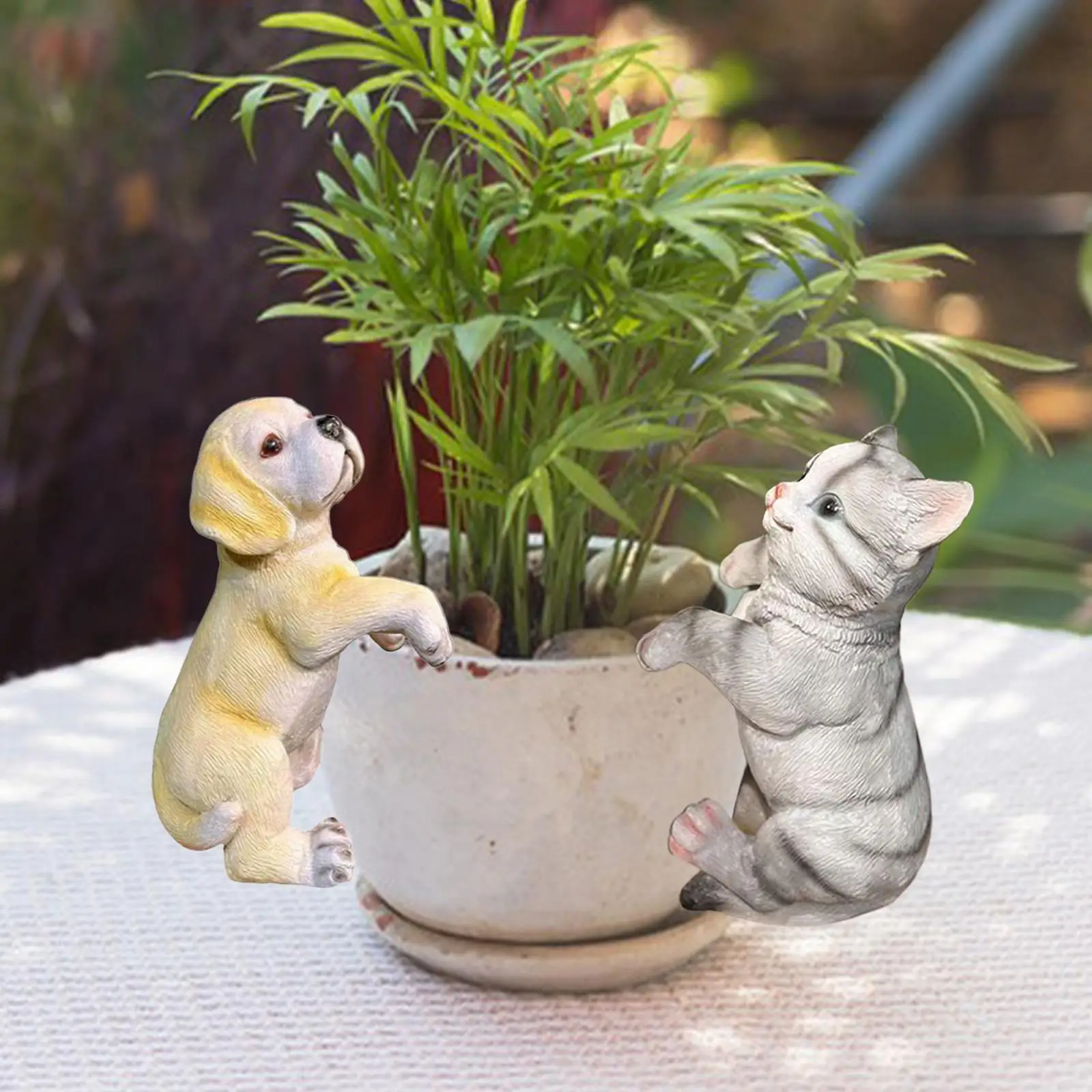 Garden Animal Statue Flower Pot Hugger Figurine for Garden Fish Tank Outside
Garden Animal Statue Flower Pot Hugger Figurine for Garden Fish Tank Outside