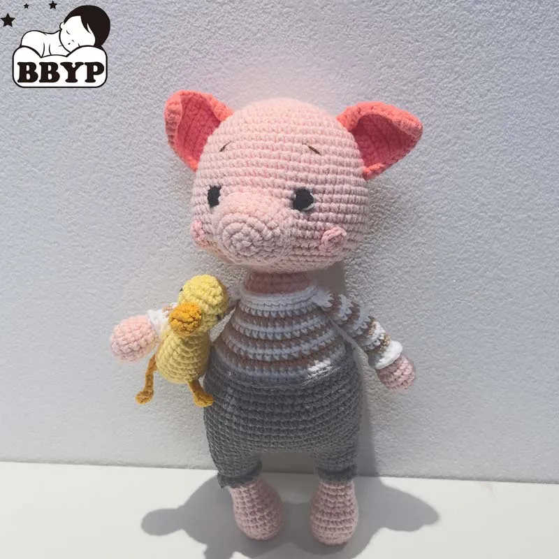 Handmade Dolls Soft Pig Plush Soft Cuddly Toy Crochet Animals Finished Dolls Birthday Dolls Sleeping Dolls
Handmade Dolls Soft Pig Plush Soft Cuddly Toy Crochet Animals Finished Dolls Birthday Dolls Sleeping Dolls