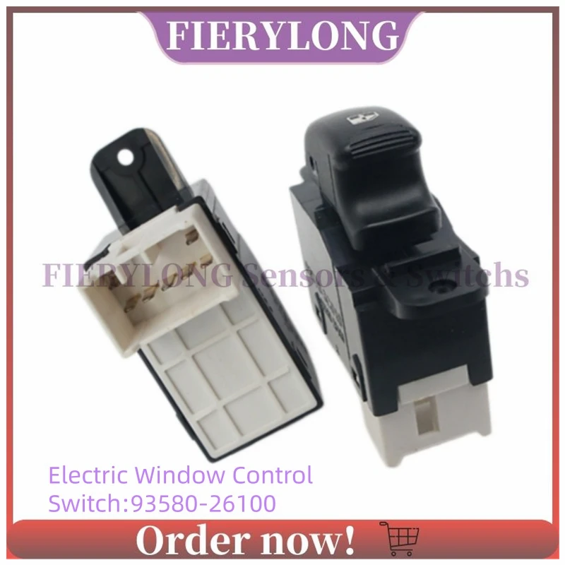 93580-26100 Front Right Side Power Window Switch For Hyundai Santa Fe 2001 2002 2003 2004 2005 2006 9358026100 Car Accessories
93580-26100 Front Right Side Power Window Switch For Hyundai Santa Fe 2001 2002 2003 2004 2005 2006 9358026100 Car Accessories