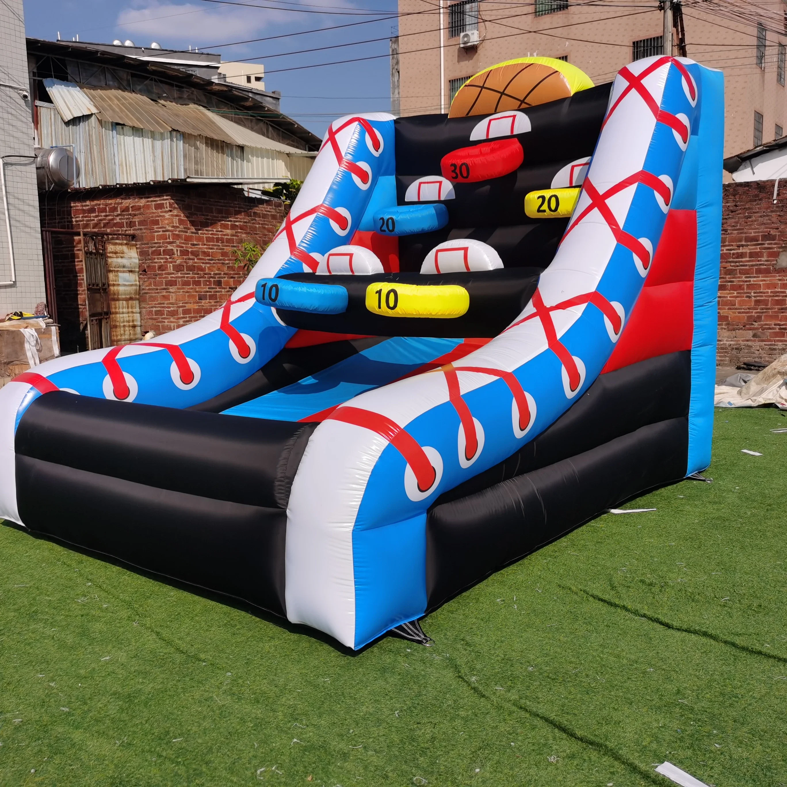 2026 Outdoor Sport Game Inflatable Basketball Hoop Zone Shooting Inflatable Basketball Court for Kids and Adults
2026 Outdoor Sport Game Inflatable Basketball Hoop Zone Shooting Inflatable Basketball Court for Kids and Adults