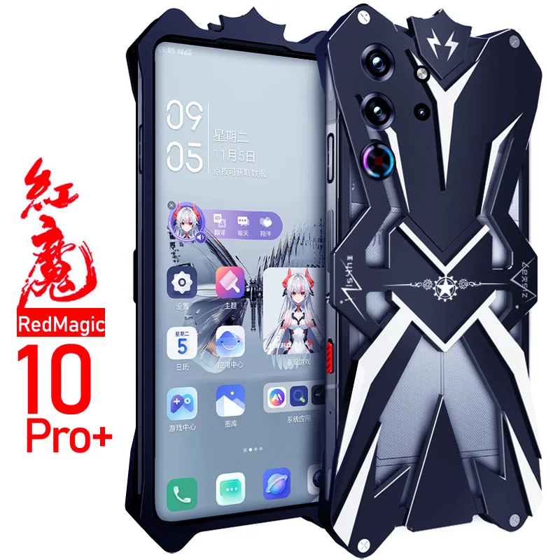 Original Zimon Luxury Thor Heavy Duty Armor Metal Aluminum Mobile Phone Case Covers For Zte Red Magic 10 Pro Plus Cover Cases
Original Zimon Luxury Thor Heavy Duty Armor Metal Aluminum Mobile Phone Case Covers For Zte Red Magic 10 Pro Plus Cover Cases