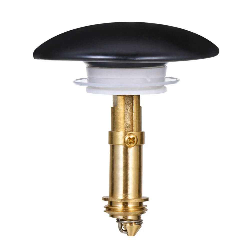 Brass Push Button 66mm Up Sink Drain Stopper Basin Cover with Leak Resistant Rubber Seal for Bathroom Applications
Brass Push Button 66mm Up Sink Drain Stopper Basin Cover with Leak Resistant Rubber Seal for Bathroom Applications