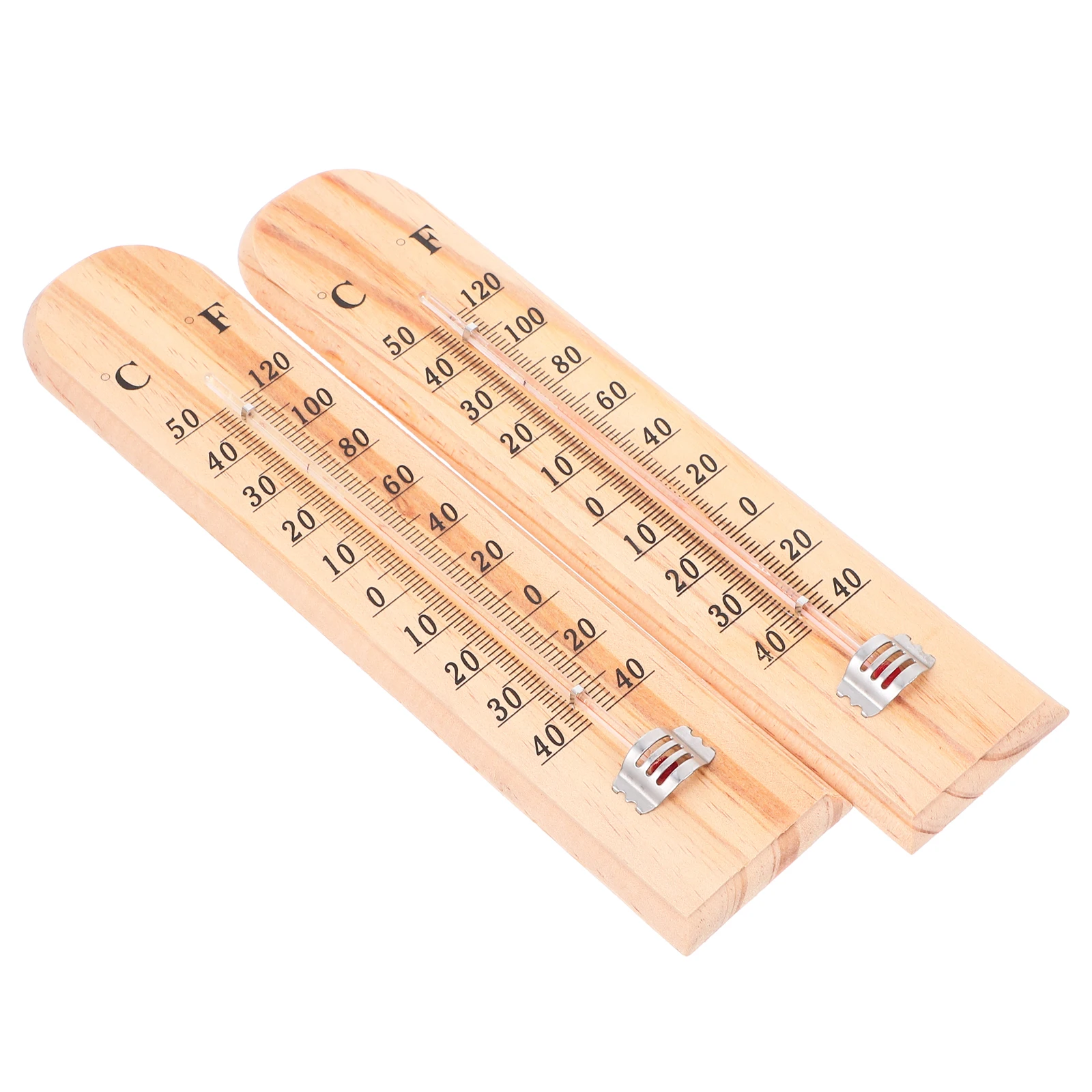 2pcs Wooden Thermometer Decorative Outdoor Indoor Greenhouse Garage Wall Weather Temperature Sensor For Room Garden Farming
2pcs Wooden Thermometer Decorative Outdoor Indoor Greenhouse Garage Wall Weather Temperature Sensor For Room Garden Farming