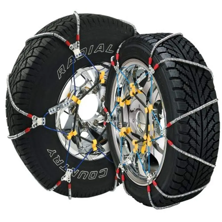 SZ143 Super Z6 Cable Tire Chain for Passenger Cars, Pickups, and SUVs Set of 2
SZ143 Super Z6 Cable Tire Chain for Passenger Cars, Pickups, and SUVs Set of 2