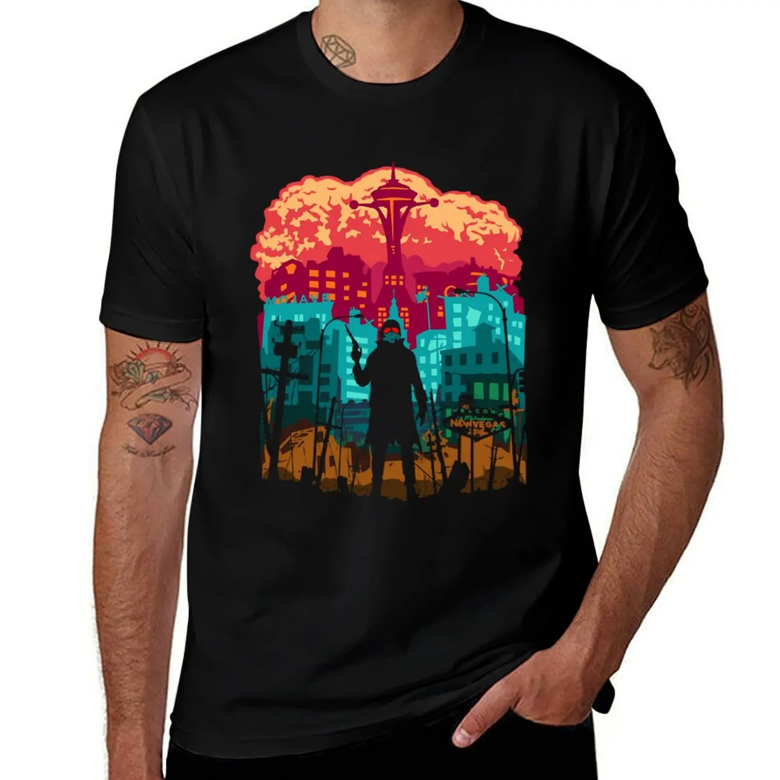 New Vegas T-Shirt graphic t shirts for man t shirt for man 100 percent cotton 
New Vegas T-Shirt graphic t shirts for man t shirt for man 100 percent cotton