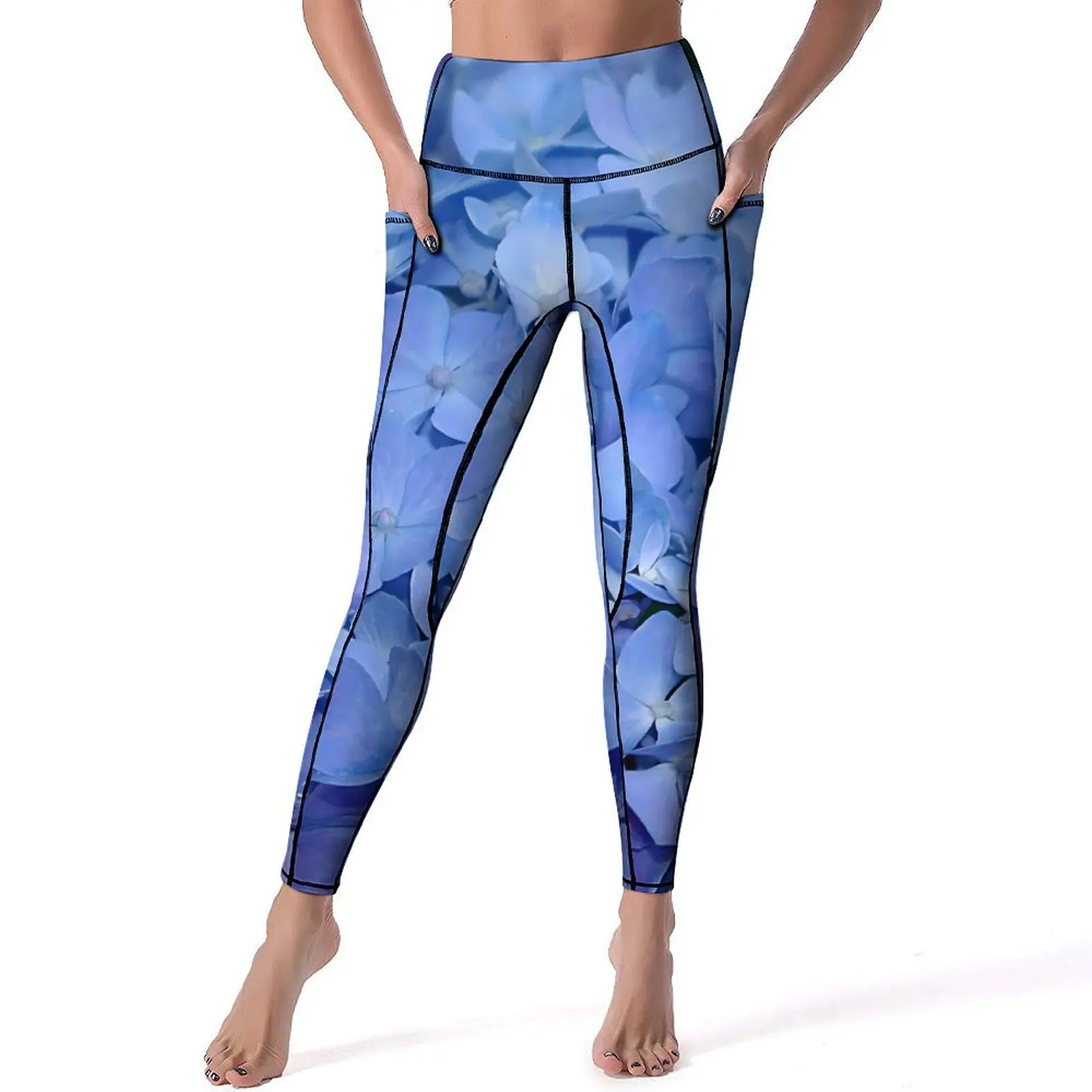 Vintage Blue Flower Yoga Pants Hydrangea Print Work Out Leggings High Waist Quick-Dry Sport Pants Novelty Graphic Yoga Legging
Vintage Blue Flower Yoga Pants Hydrangea Print Work Out Leggings High Waist Quick-Dry Sport Pants Novelty Graphic Yoga Legging