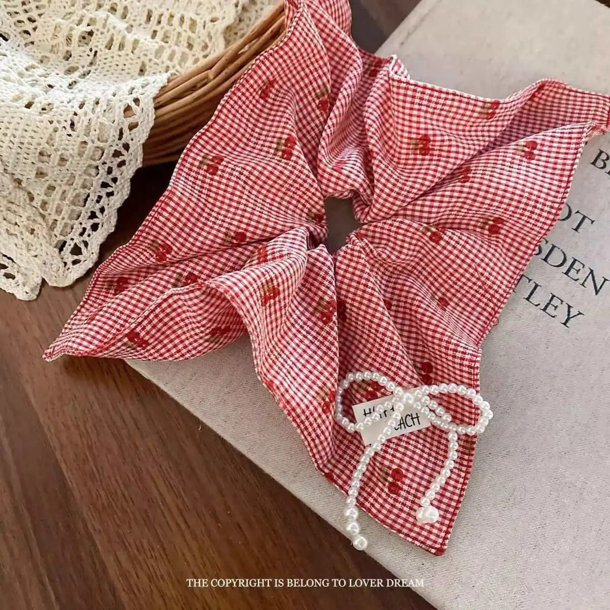 Korean Red Cherry Colorful Plaid Ins Sweet Advanced Elastic Scrunchy Set for Women Versatile Hair Accessory Premium Portable
Korean Red Cherry Colorful Plaid Ins Sweet Advanced Elastic Scrunchy Set for Women Versatile Hair Accessory Premium Portable