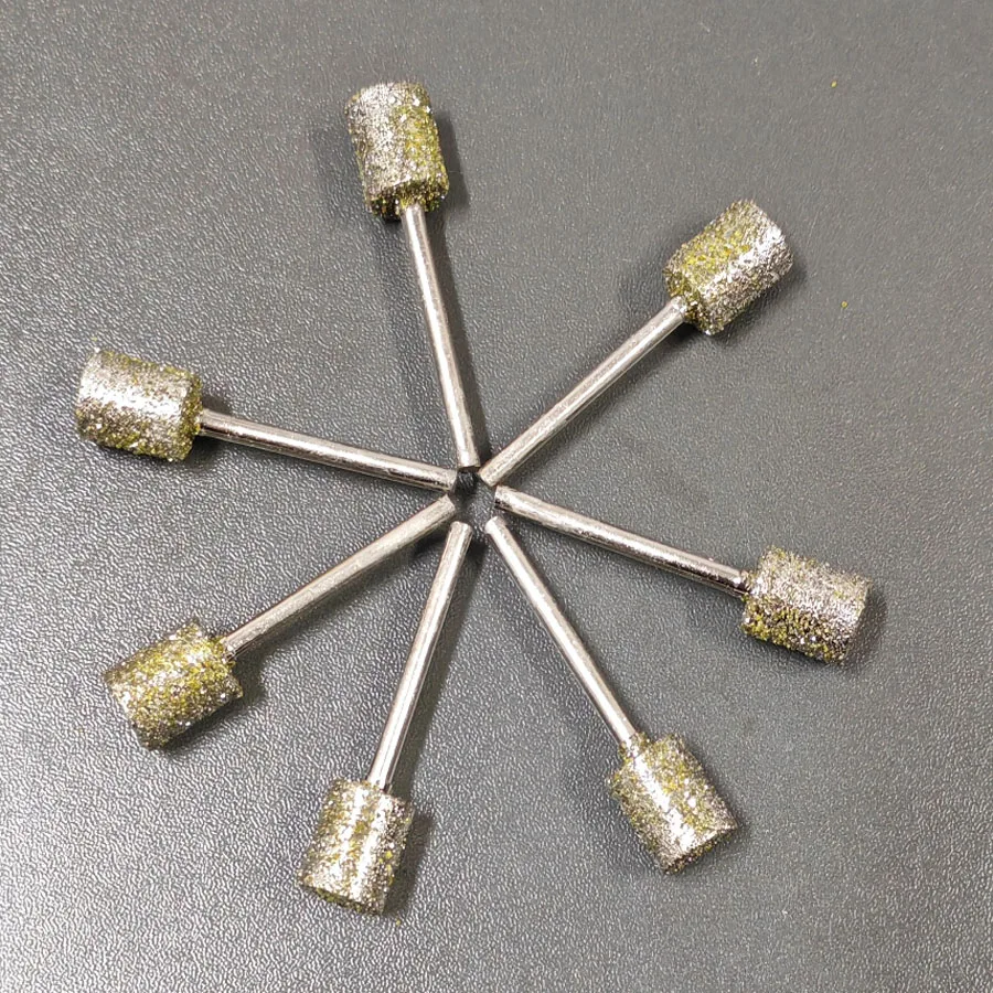 Cylindrical Diamond Grinding Burr Bit 2.35/3mm Shank Jade Stone Carving Engraving Polishing Bit Compatible With Dremel
Cylindrical Diamond Grinding Burr Bit 2.35/3mm Shank Jade Stone Carving Engraving Polishing Bit Compatible With Dremel