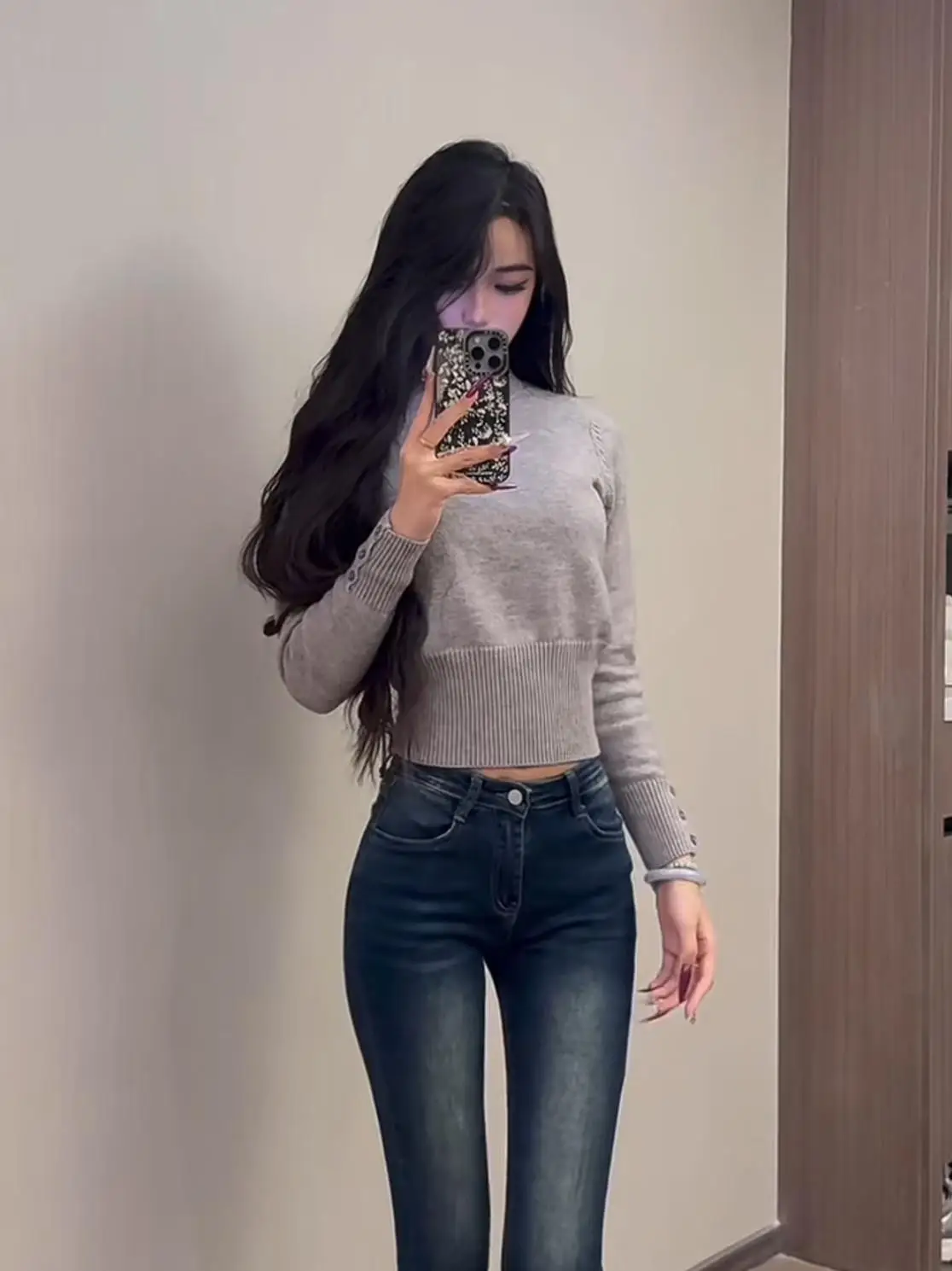 Retro Blue Denim High Waist Stretchy Slimming Waed Pencil Nine Point Pants Women's Spring Autumn Cotton Stretch Denim
Retro Blue Denim High Waist Stretchy Slimming Waed Pencil Nine Point Pants Women's Spring Autumn Cotton Stretch Denim