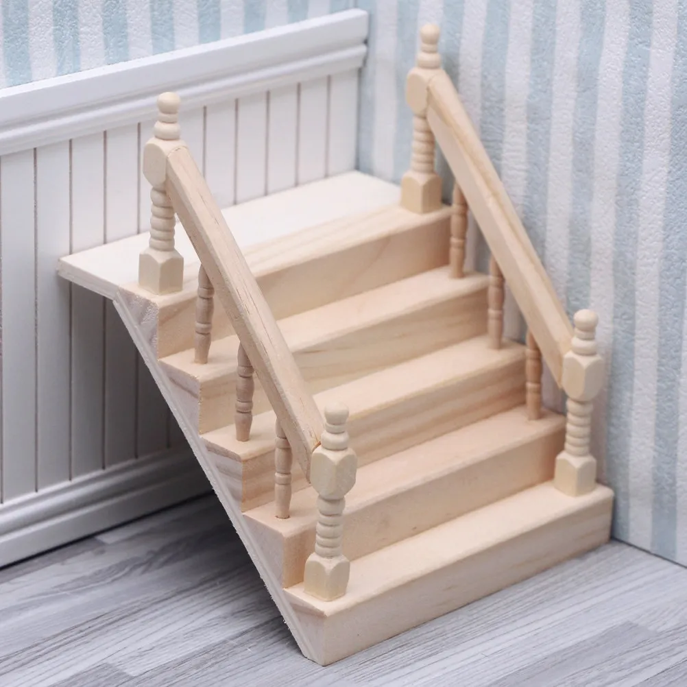 2Pcs Mini Wooden Staircase for 1:12 Dollhouse Delicate Sturdy Natural Wood Mini House Stairs Adornment Realistic Interior Decor
2Pcs Mini Wooden Staircase for 1:12 Dollhouse Delicate Sturdy Natural Wood Mini House Stairs Adornment Realistic Interior Decor
