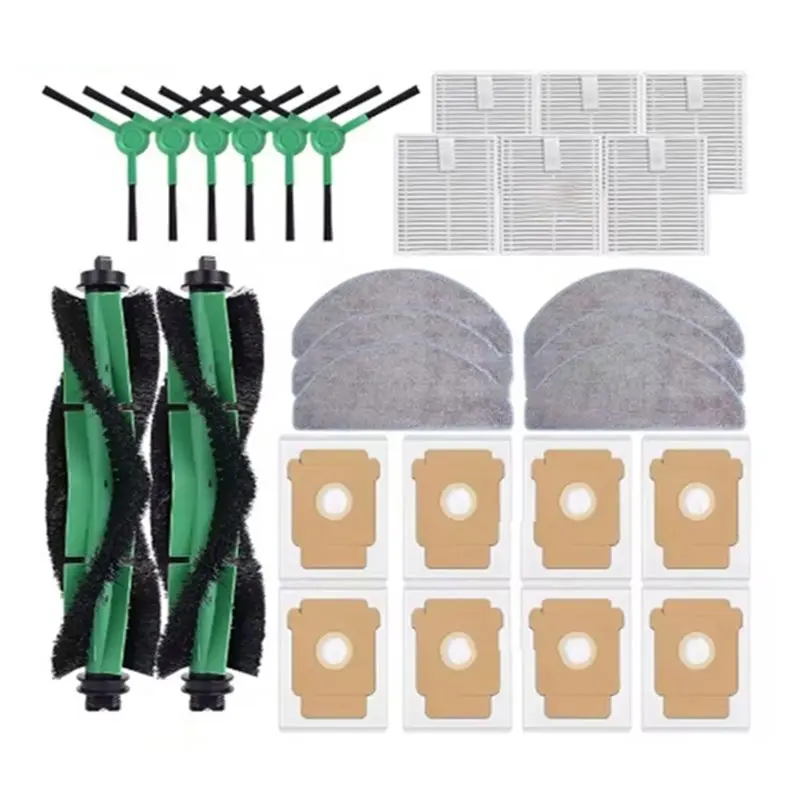 【ADORN】Replacement Main Side Brush Hepa Filter Mop Dust Bag For Irobot Roomba Combo Essential/For 2 Essential/Roomba 105 Combo
【ADORN】Replacement Main Side Brush Hepa Filter Mop Dust Bag For Irobot Roomba Combo Essential/For 2 Essential/Roomba 105 Combo