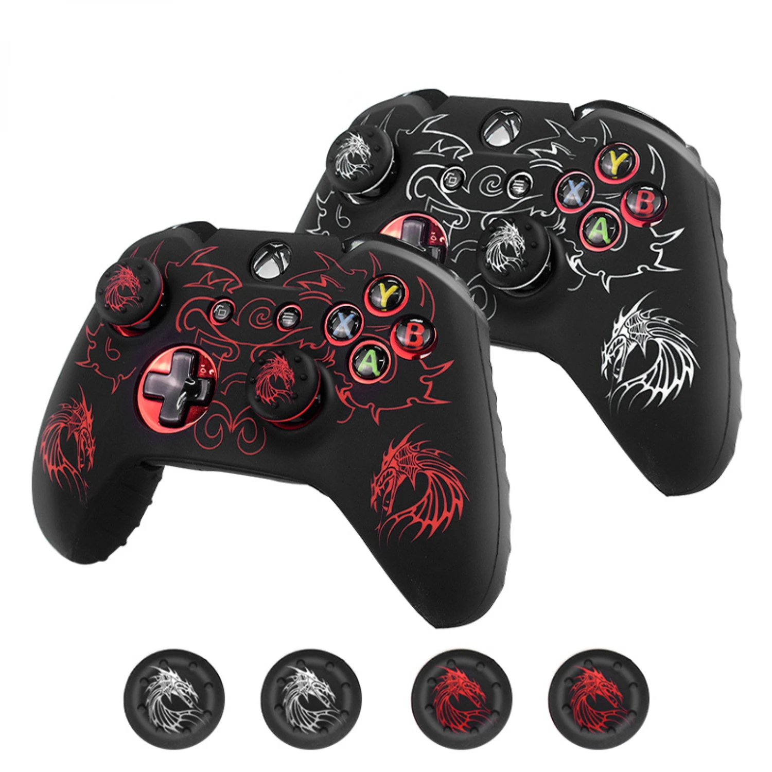 Protective Silicone Case for One Controller with Thumb Grip Accessories - Gamepad Skin Cover Control Cases
Protective Silicone Case for One Controller with Thumb Grip Accessories - Gamepad Skin Cover Control Cases