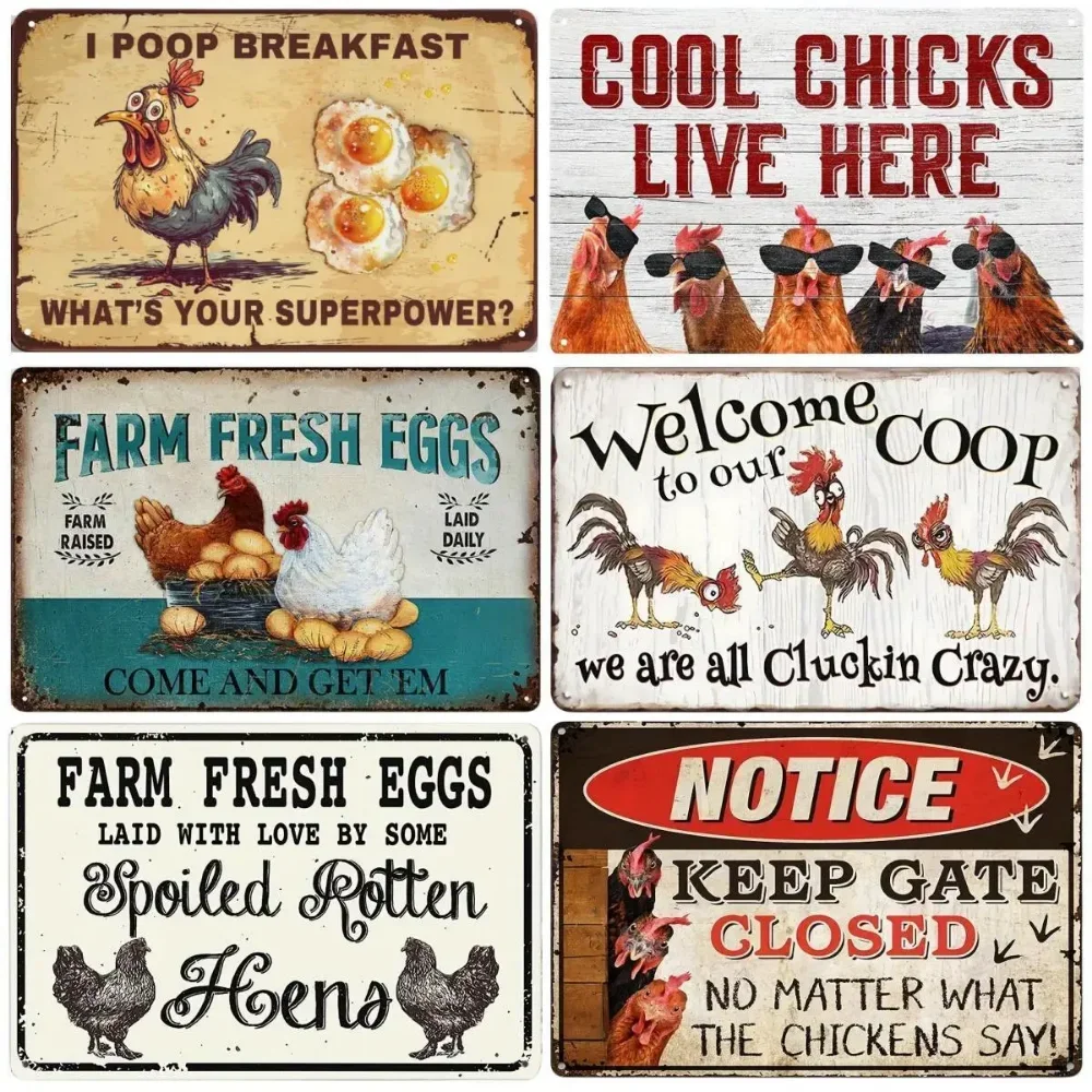 Crazy Chicken Coop Sign Retro Metal Welcome Plaque Funny Farmhouse Perfect For Henhouse Or Kitchen Ideal Farm Gift Wall Decor
Crazy Chicken Coop Sign Retro Metal Welcome Plaque Funny Farmhouse Perfect For Henhouse Or Kitchen Ideal Farm Gift Wall Decor