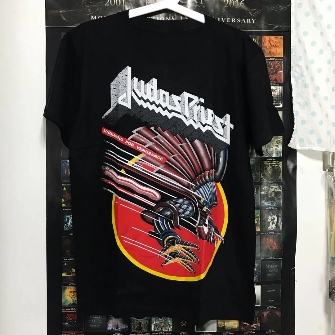 Judas Priest Band Периферийные мужские и женские хлопковые футболки с короткими рукавами в европейском и американском стиле в стиле рок Heavy Metal
Judas Priest Band Периферийные мужские и женские хлопковые футболки с короткими рукавами в европейском и американском стиле в стиле рок Heavy Metal