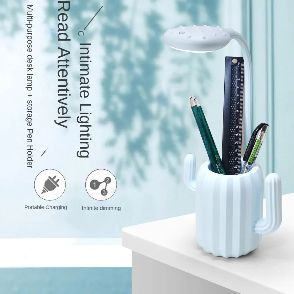 Cute Children's Touch Bedside Night Light Cactus Pen Holder Desk Lamps LED Desktop Eye Care Rechargeable Reading Night Lights
Cute Children's Touch Bedside Night Light Cactus Pen Holder Desk Lamps LED Desktop Eye Care Rechargeable Reading Night Lights