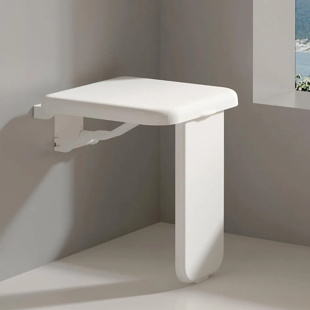 Folding Shower Seat Wall Mounted, Bath Safety Furniture Shower Bench Seat, Bathroom Stool Seating Chair,Hold up to 400lbs
Folding Shower Seat Wall Mounted, Bath Safety Furniture Shower Bench Seat, Bathroom Stool Seating Chair,Hold up to 400lbs