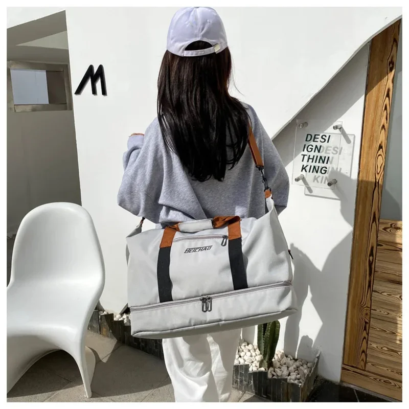 Large Capacity Travel Gym Bag Short-distance Luggage Portable Fitness Bags Shoulder Crossbody Handbags Men's Sports Waterproof B
Large Capacity Travel Gym Bag Short-distance Luggage Portable Fitness Bags Shoulder Crossbody Handbags Men's Sports Waterproof B