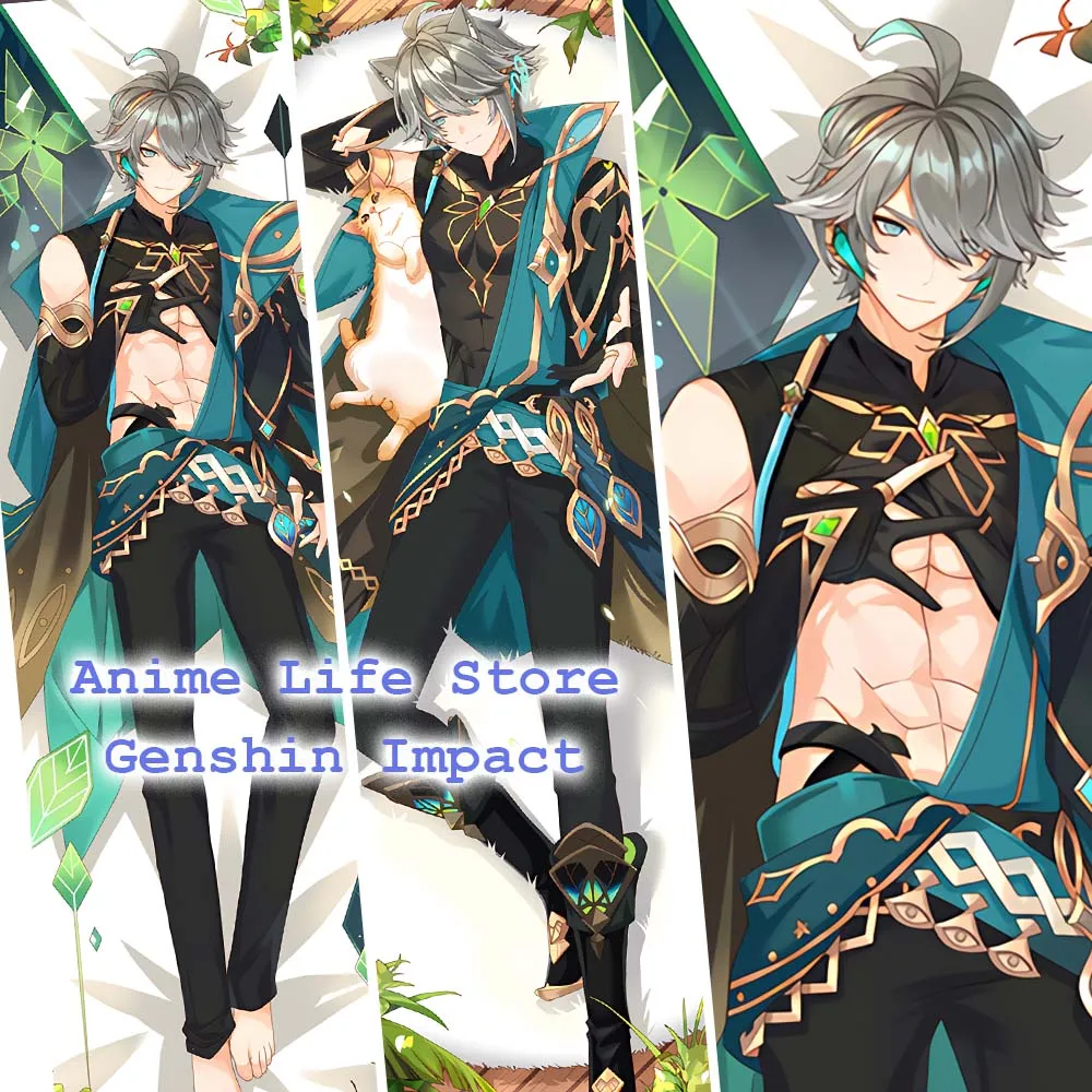 Alhaitham Body Pillow Case 2WAY Dakimakura Anime Game Genshin Impact Cosplay Pillowcase Bed Sleep Hugging Cushion Cover Decor
Alhaitham Body Pillow Case 2WAY Dakimakura Anime Game Genshin Impact Cosplay Pillowcase Bed Sleep Hugging Cushion Cover Decor