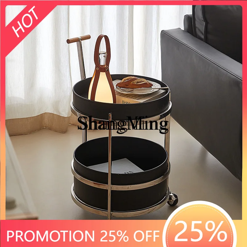 FG side few trolleys living room mobile home hand push wine dining cart retro bedroom
FG side few trolleys living room mobile home hand push wine dining cart retro bedroom