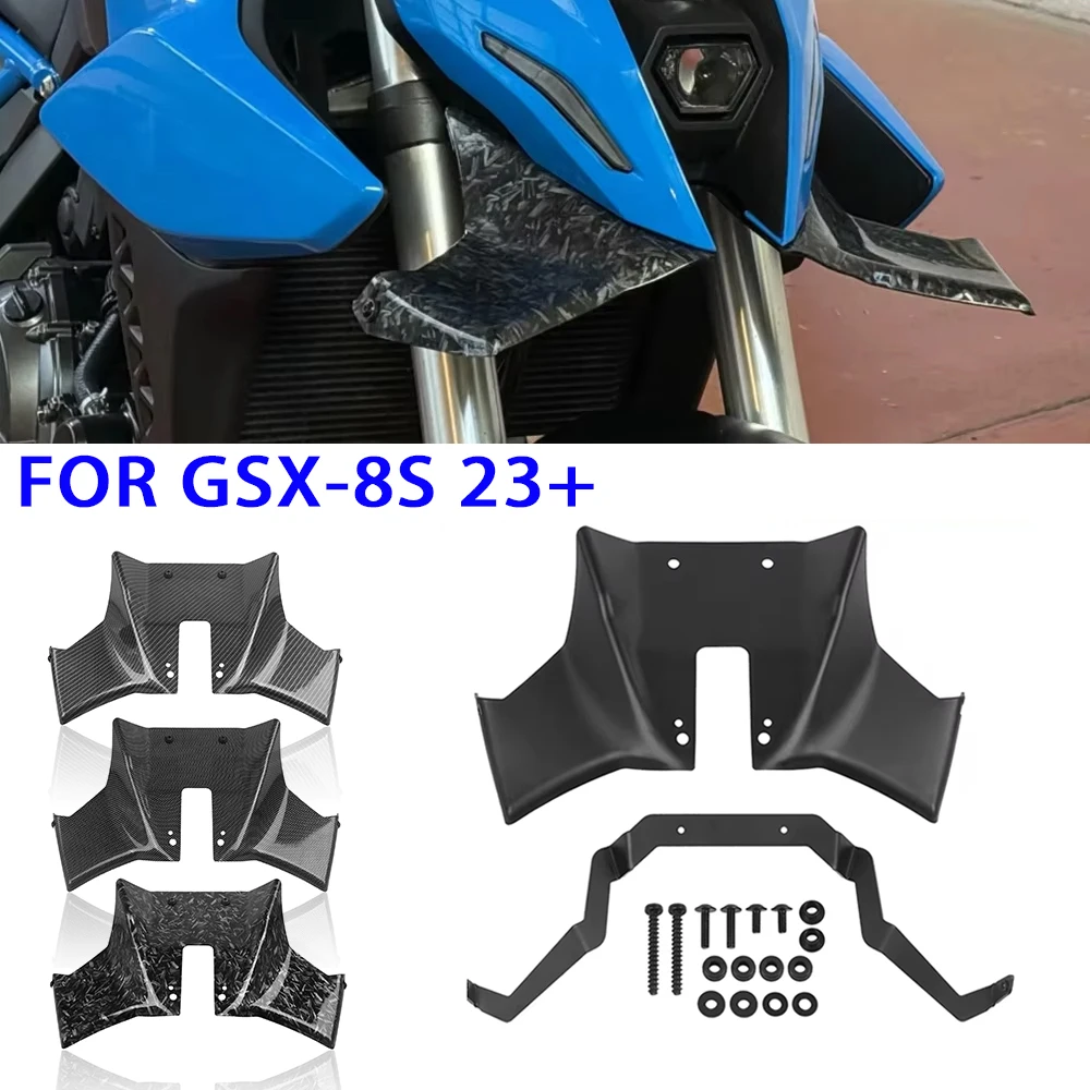 GSX-8S Motorcycle Naked Front Spoiler Downforce Aerodynamic Winglet Wing Deflector Spoilers For Suzuki GSX 8S GSX8S 2023-2025
GSX-8S Motorcycle Naked Front Spoiler Downforce Aerodynamic Winglet Wing Deflector Spoilers For Suzuki GSX 8S GSX8S 2023-2025