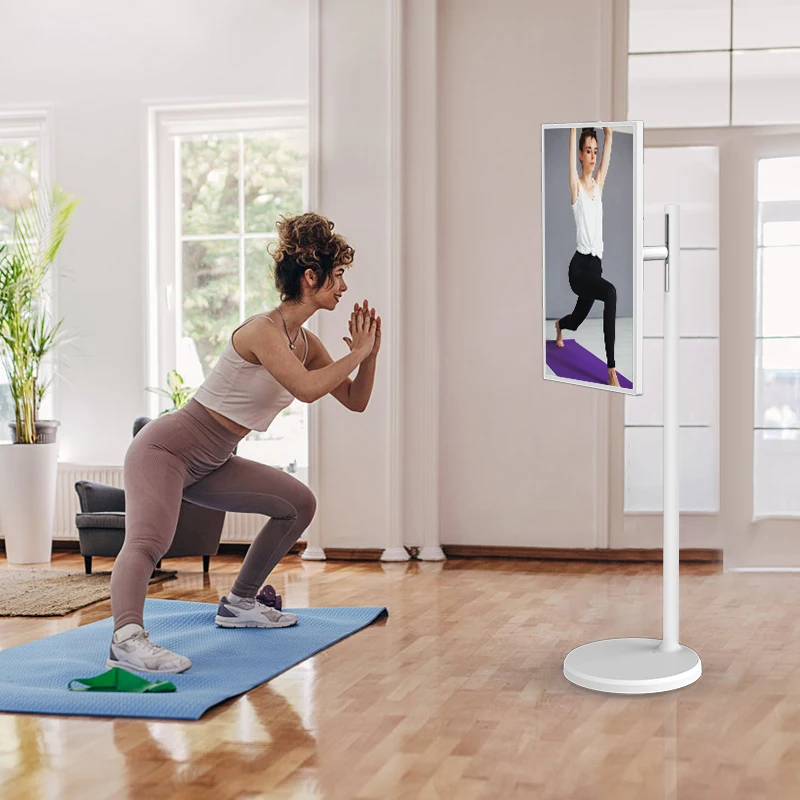 32-Inch Wireless External Monitor Touchscreen Removable Cradle White For Fitness Classes Video Calls Gaming Optional Camera
32-Inch Wireless External Monitor Touchscreen Removable Cradle White For Fitness Classes Video Calls Gaming Optional Camera