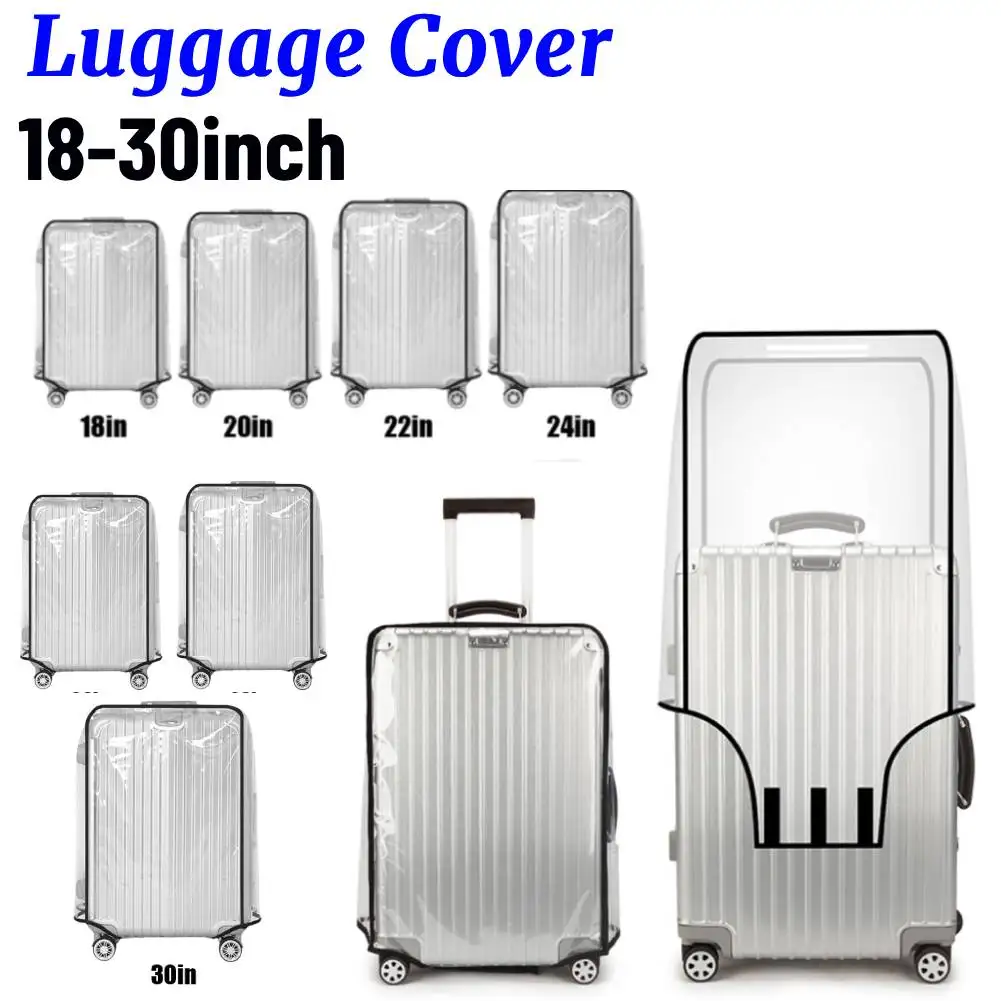 18-30-дюймовый чехол для багажа, устойчивый к царапинам, дорожная защита для багажа, чехол для чемодана, защитные чемодан на колесиках, дорожные аксессуары
18-30-дюймовый чехол для багажа, устойчивый к царапинам, дорожная защита для багажа, чехол для чемодана, защитные чемодан на колесиках, дорожные аксессуары