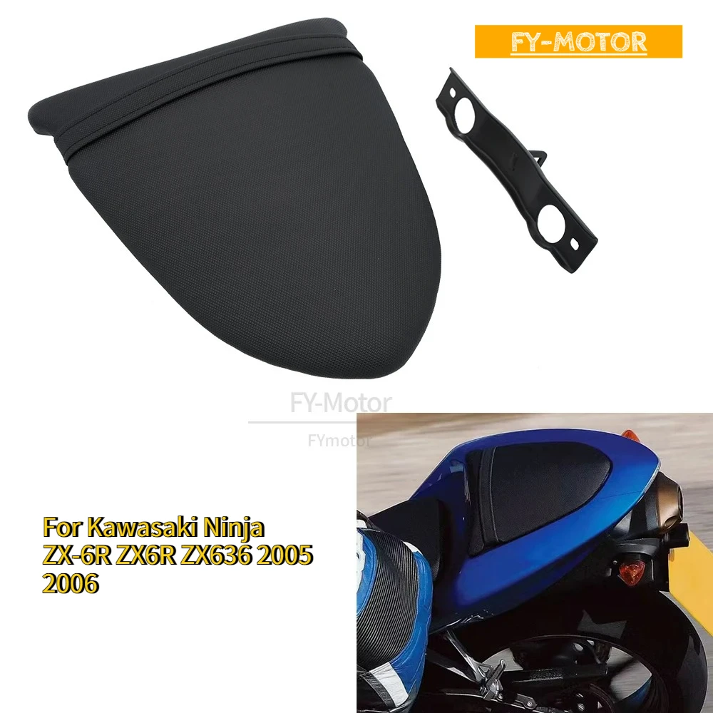 Motorcycle Rear Passenger Pillion Seat Cushion, Replacement For Kawasaki Ninja ZX-6R ZX6R ZX636 2005 2006
Motorcycle Rear Passenger Pillion Seat Cushion, Replacement For Kawasaki Ninja ZX-6R ZX6R ZX636 2005 2006